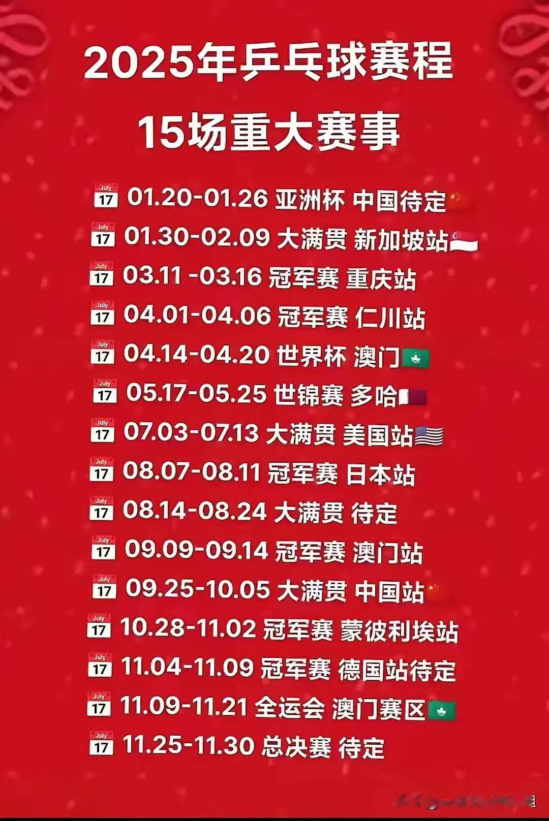 2024还没完，乒乓球成都混团比赛如火如荼正在挥拍比拚着，2025年的比赛场次都