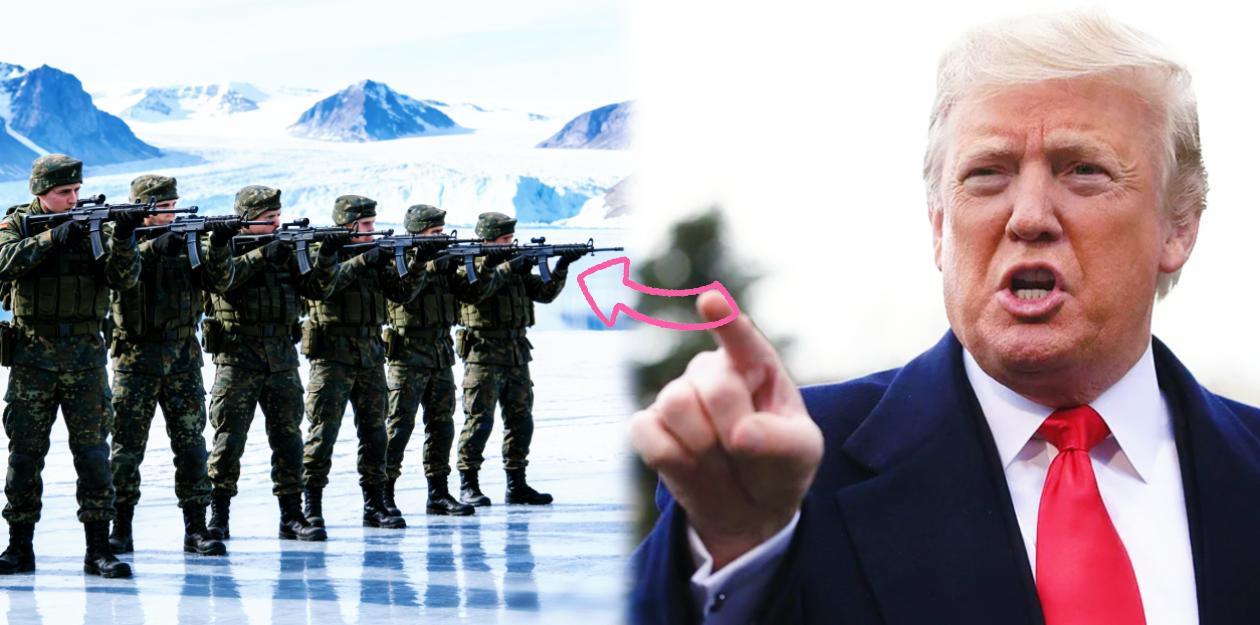 丹麦一边硬怼美国抢岛，
一边又邀请美国参加军演。
这事儿看着有点悬。

丹麦刚当