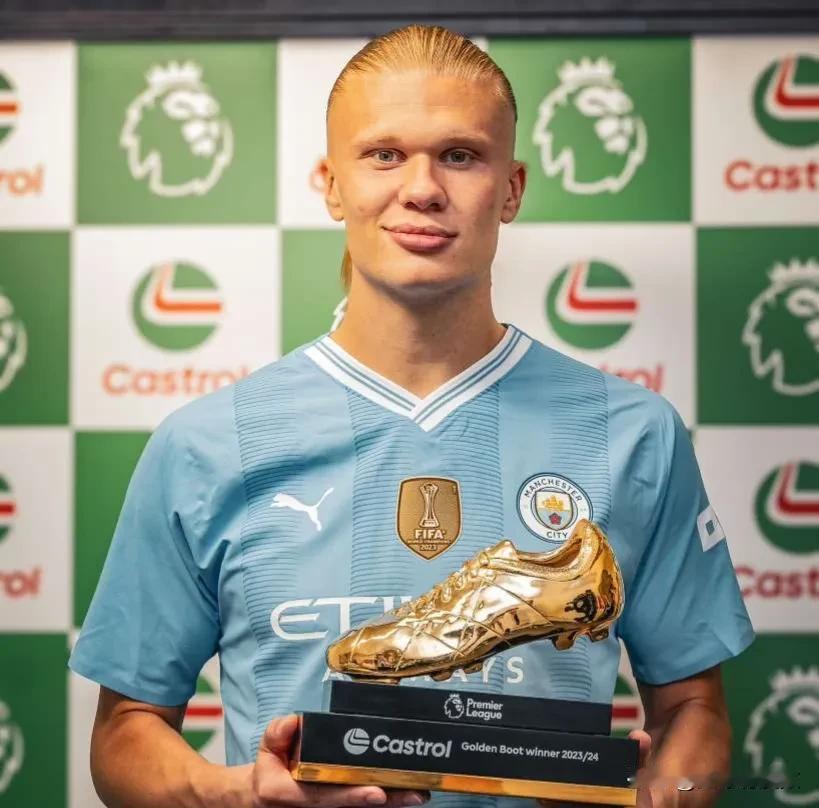 遗憾！五大联赛两金靴无缘欧洲杯
哈兰德以27粒进球连续第二年荣膺英超金靴，虽然隔