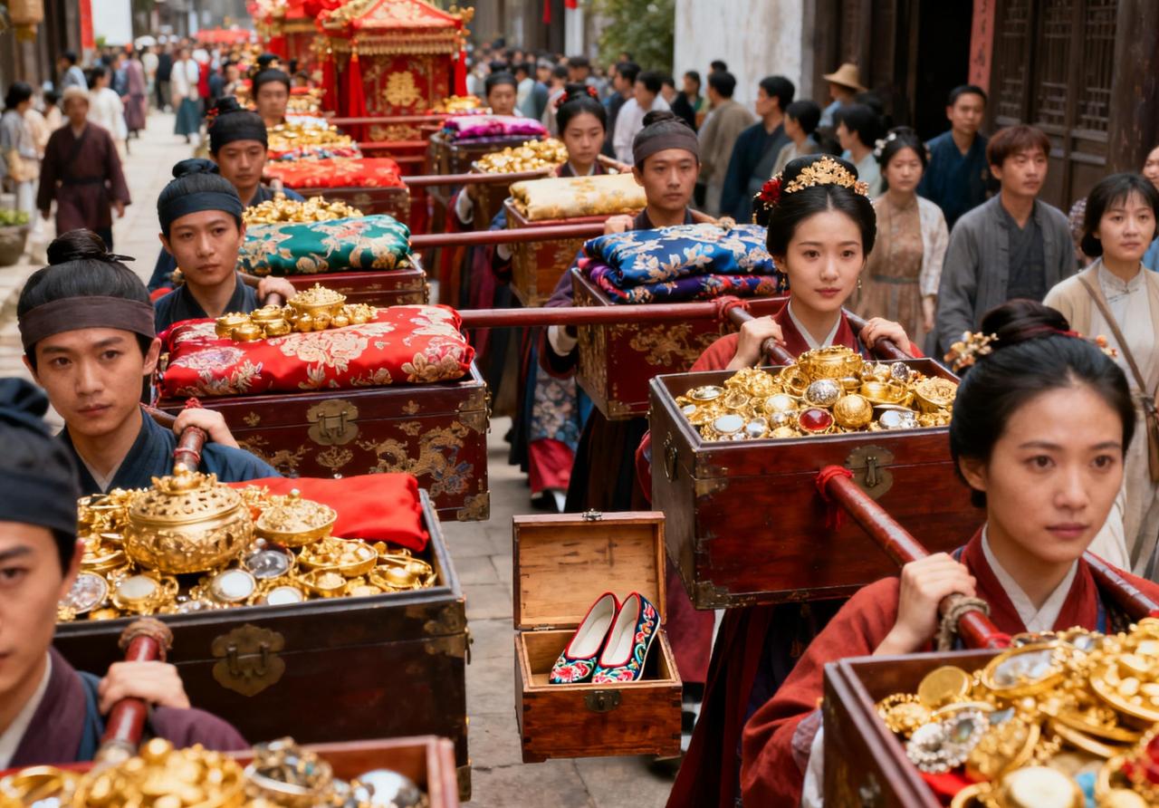 萨沙说清楚中国古代究竟有没有高额彩礼！
首先告诉大家，古代中国人结婚确实有彩礼，