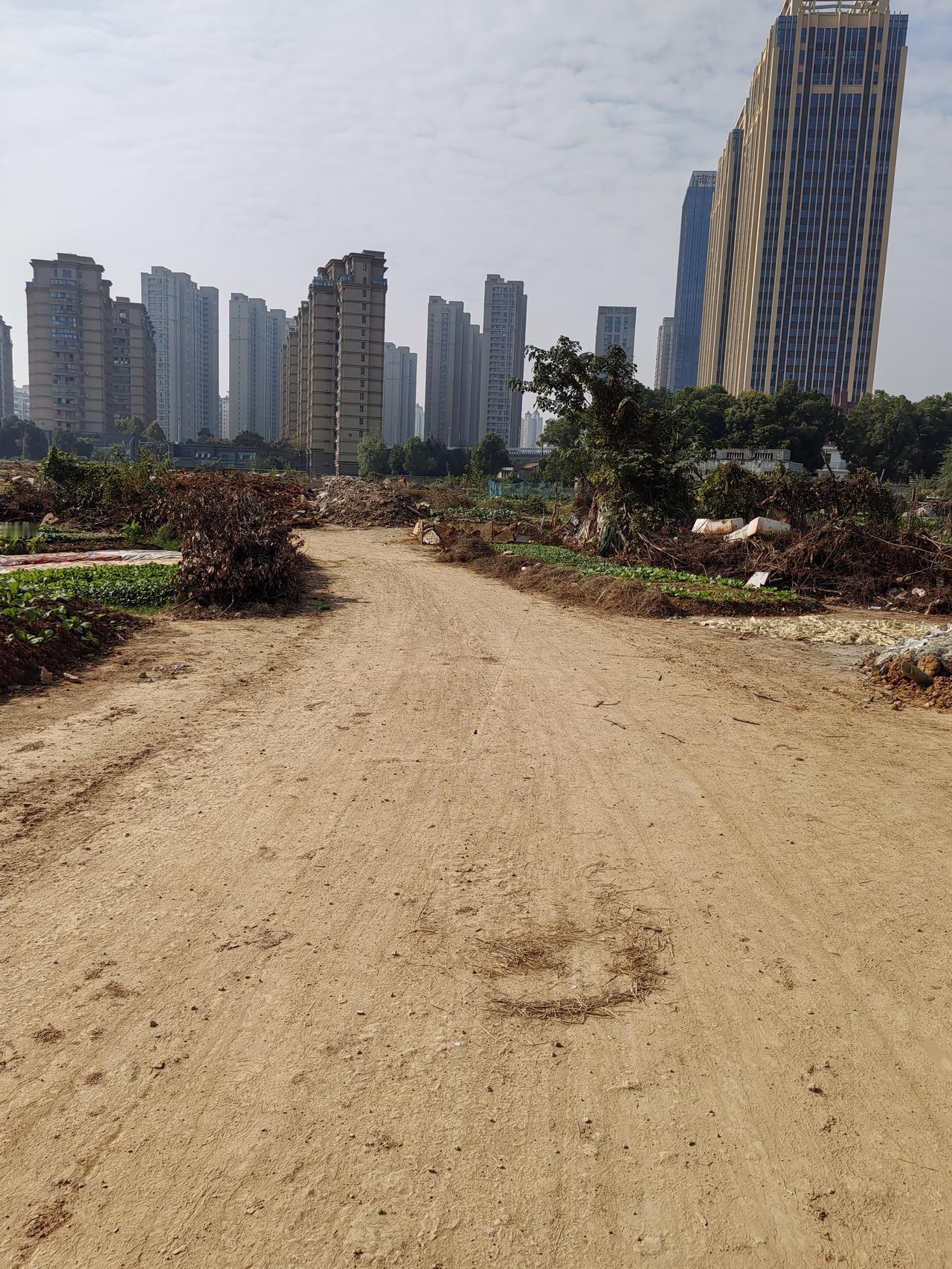 盘龙城这条路“废”了，不要再走了
盘龙城刘店小学后面原本有片平整待开发的空地，空