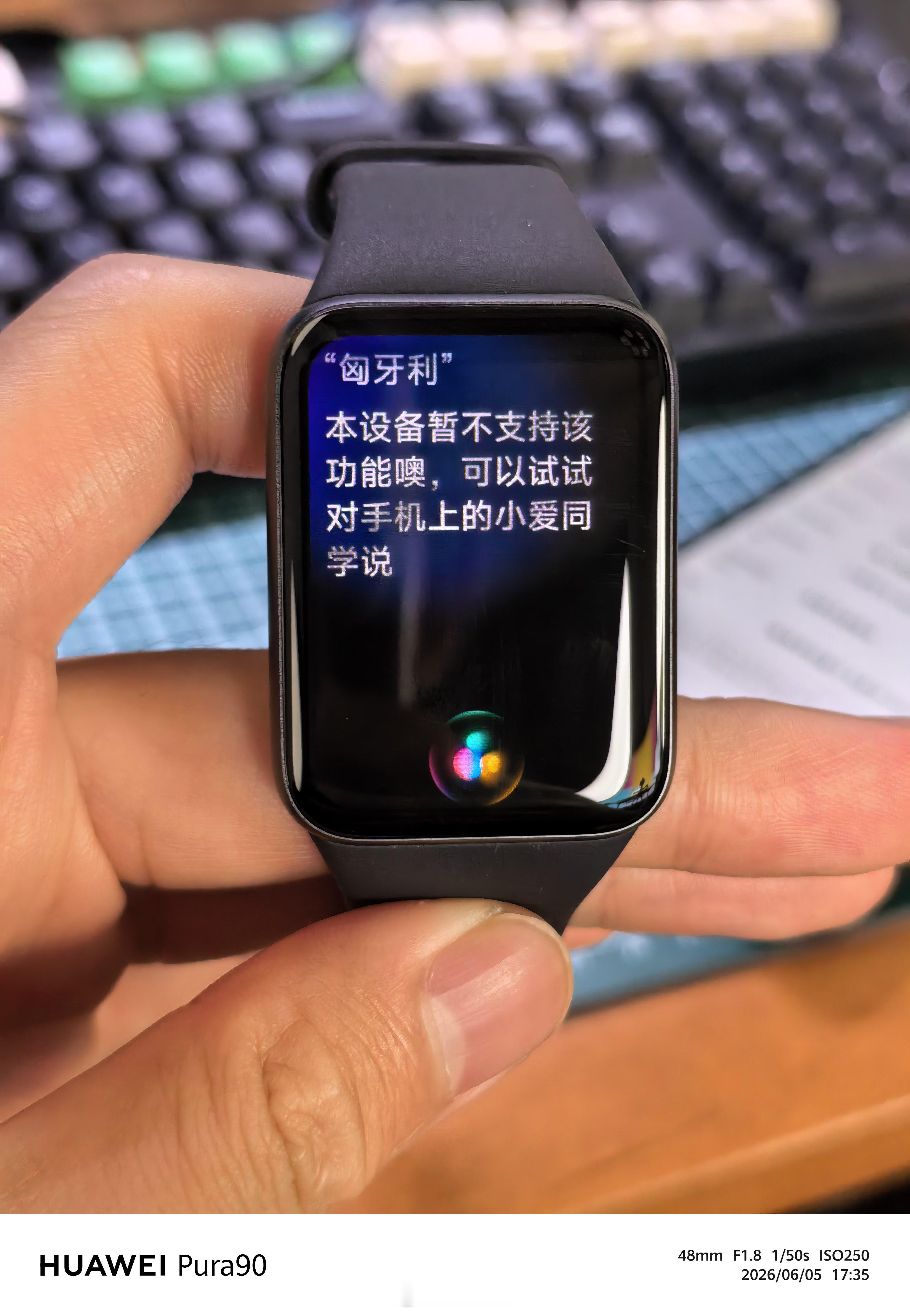 小米手表/手环上如果问小爱“匈牙利”，会出现请求chatGPT35超时的提示，不