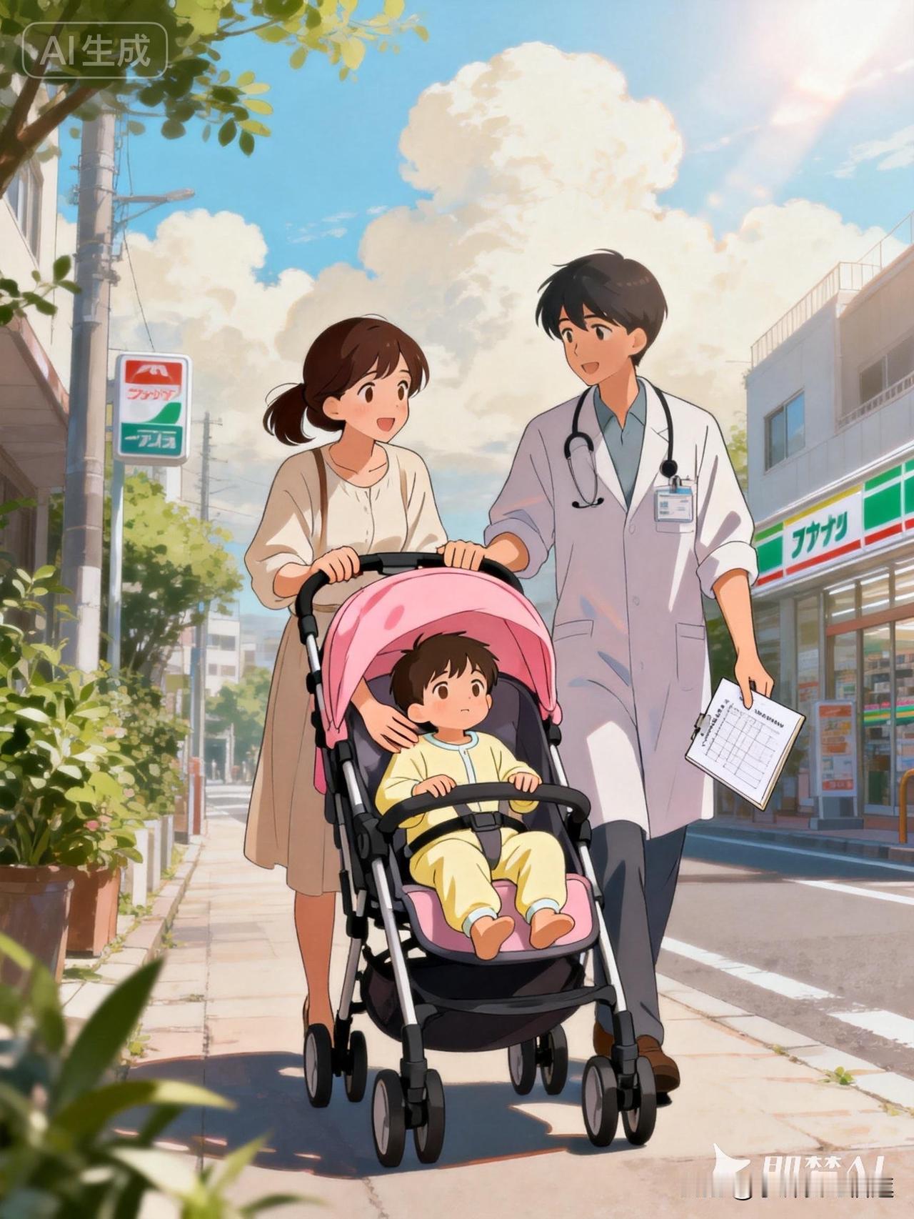 成为妈妈后，身体不适也只允许你短暂的休息一下。

今天本是带我儿子去做五个月的儿