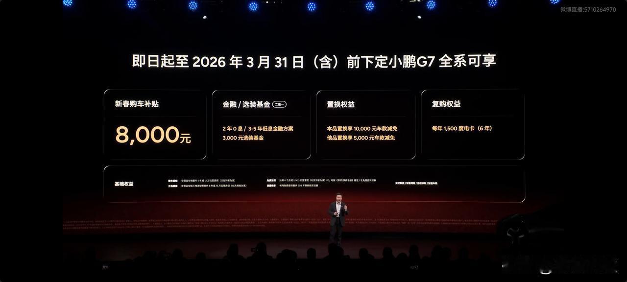 小鹏G7上市，增程版和纯电版价格持平，都是19.58万和20.58万价格貌似和老