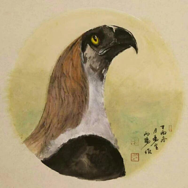 《逍遥赋》
                 ——李丙阳

霜华覆首，孰堪白发之