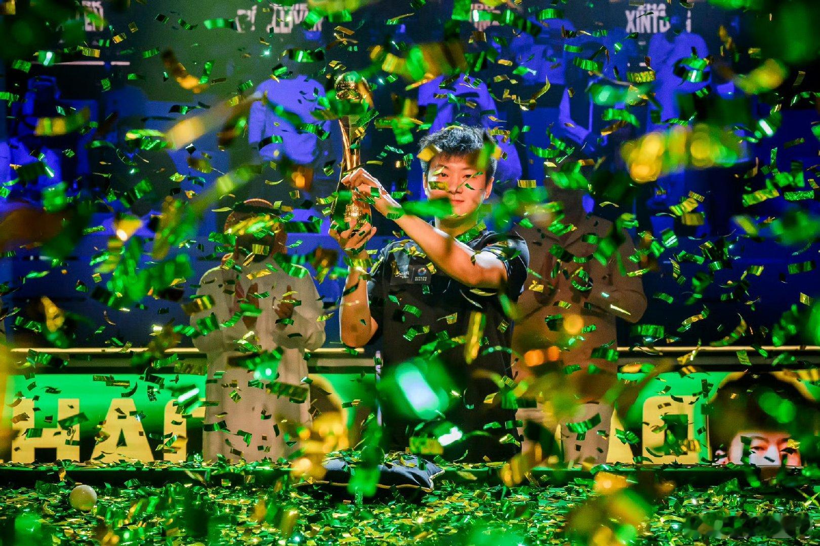 哇！ 赵心童赛季首冠后发文,感谢现场和屏幕前的球迷! 