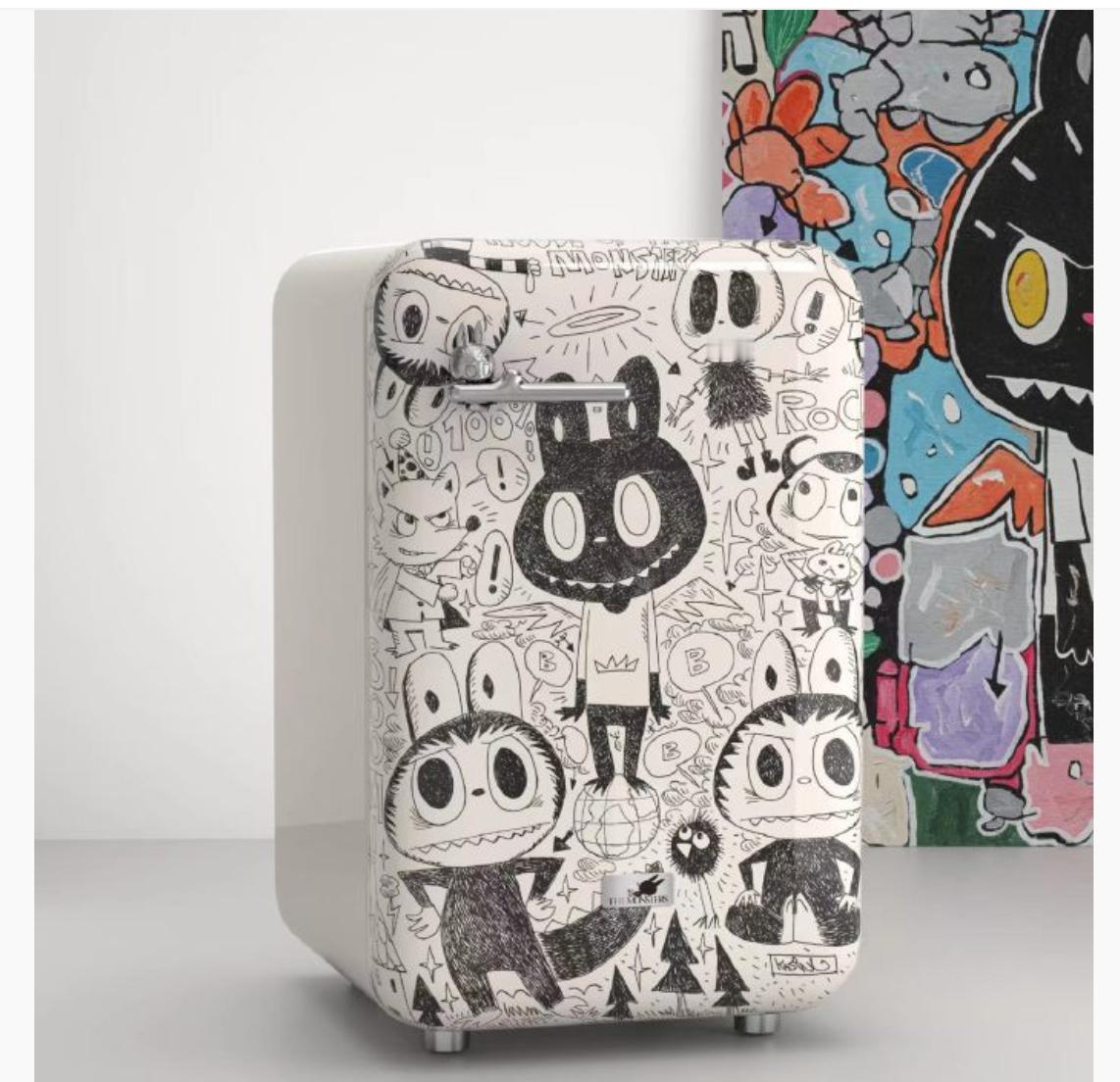 我说真的哈，泡泡玛特首款家电 LABUBU 冷藏箱 4 月 30 日 22 点开