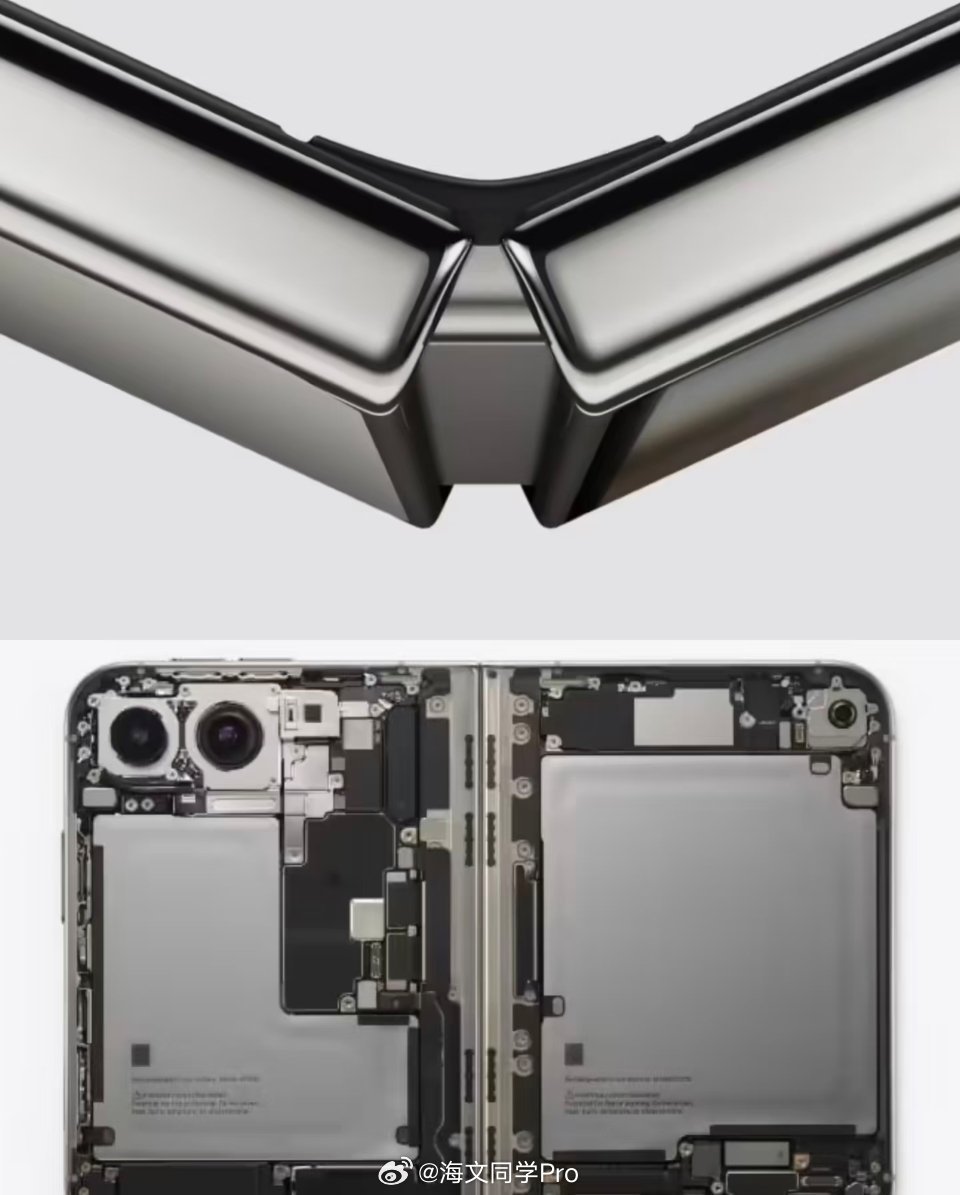 iPhoneDuo散热测试苹果铰链散热方案曝光折叠屏最怕的不是折，是「折完更烫」