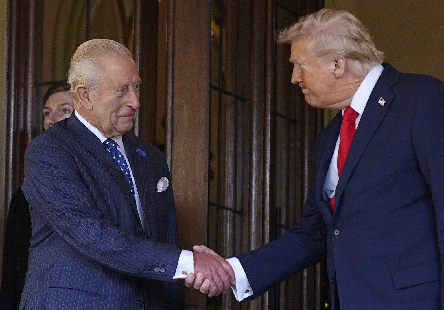 英国王室 明天见面了哈世界各国王室特朗普崩溃了