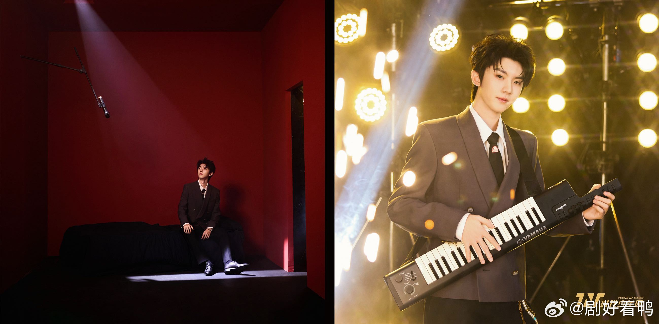 这一屏幕怎么全是时代峰峻的 笑疯了！微博之夜后台全是时代峰峻的人🤝穆祉丞采访师