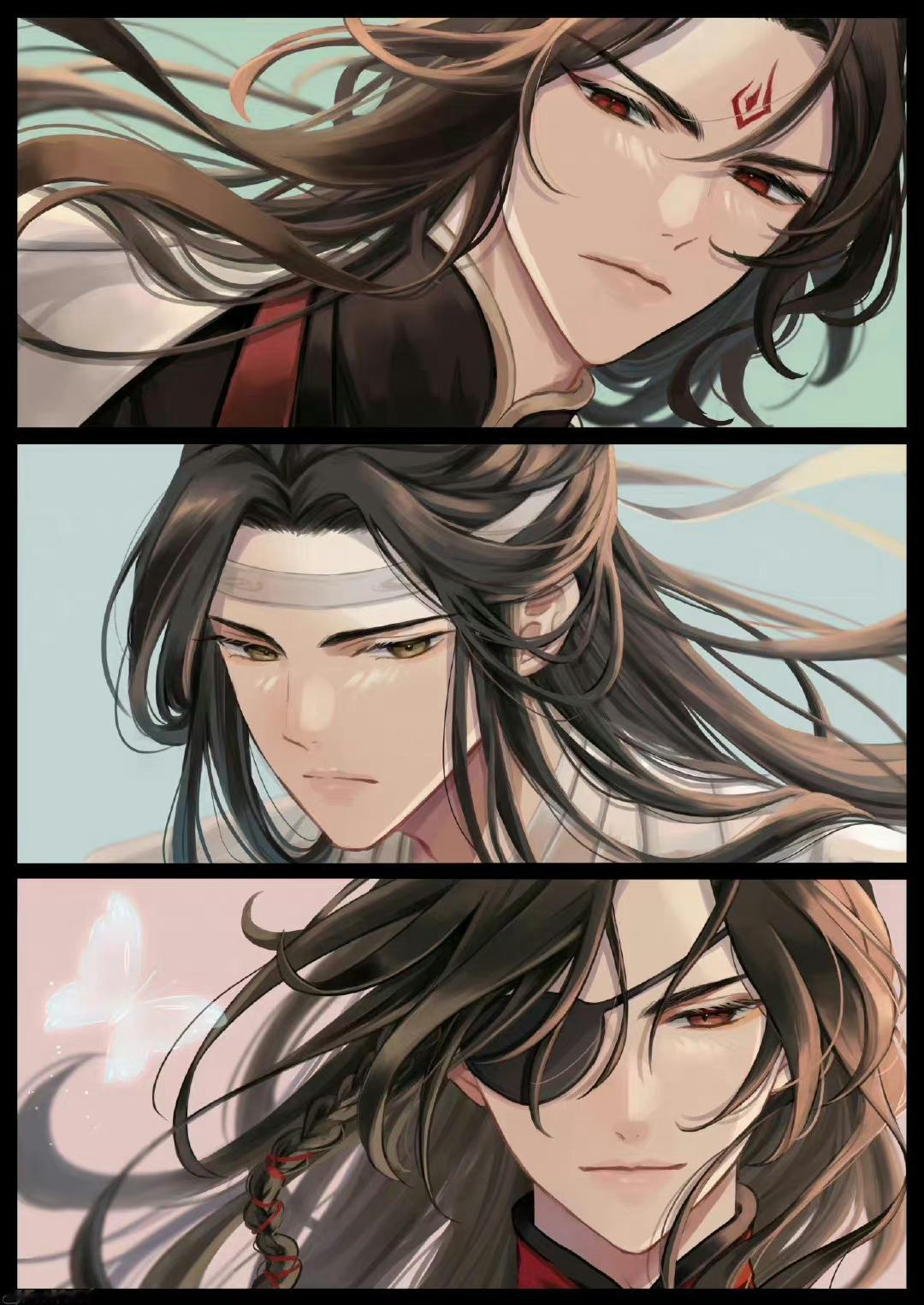 魔道祖师  魔道祖师动画  墨家三攻太帅了！这谁顶的住啊[awsl][awsl]