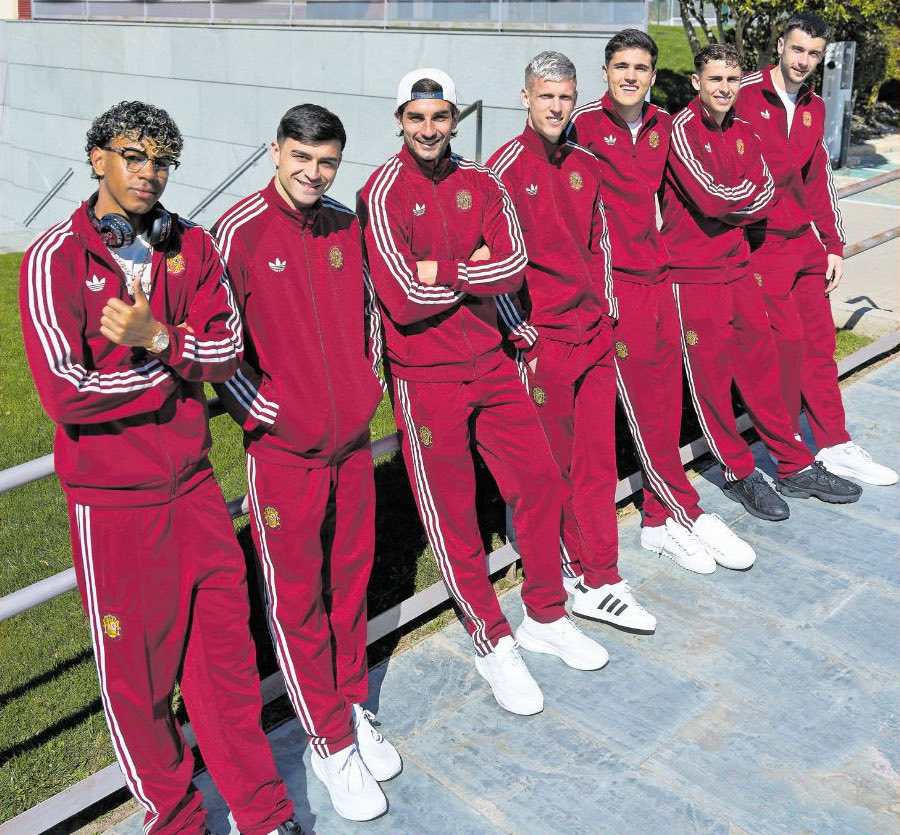 西班牙的巴萨球员❤️💙🇪🇸巴萨至死不渝红蓝魂