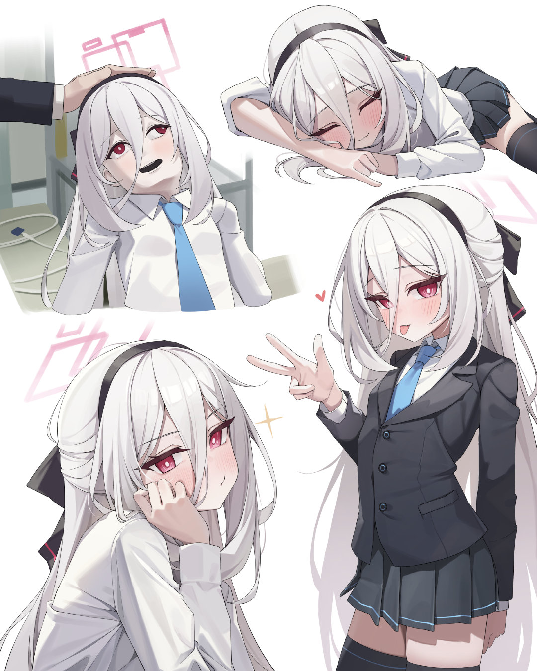 凯伊——碧蓝档案——画师: UM 옘，网页链接