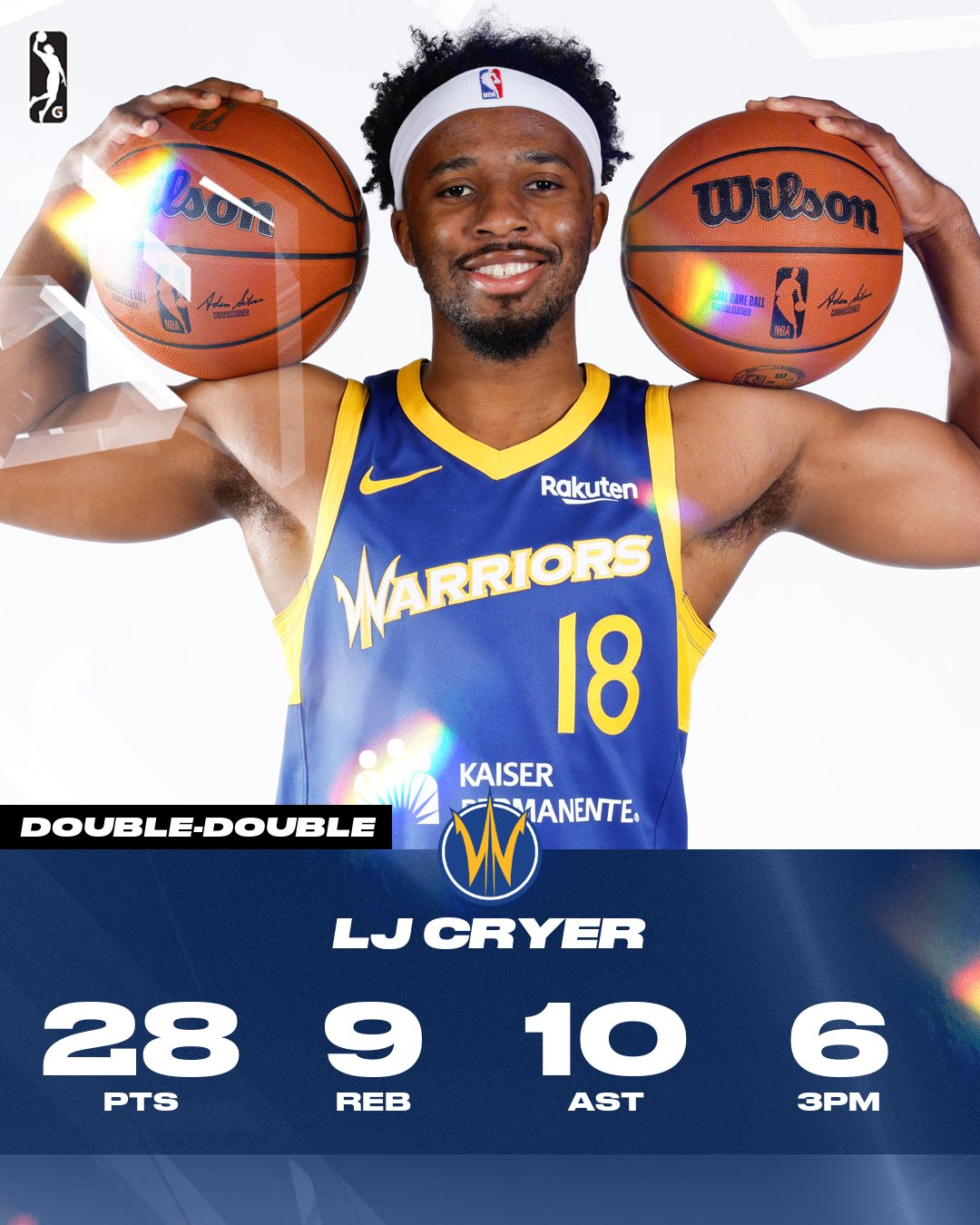 据消息人士透露，金州勇士队计划以双向合同签下后卫 LJ克莱尔。他在圣克鲁斯勇士队