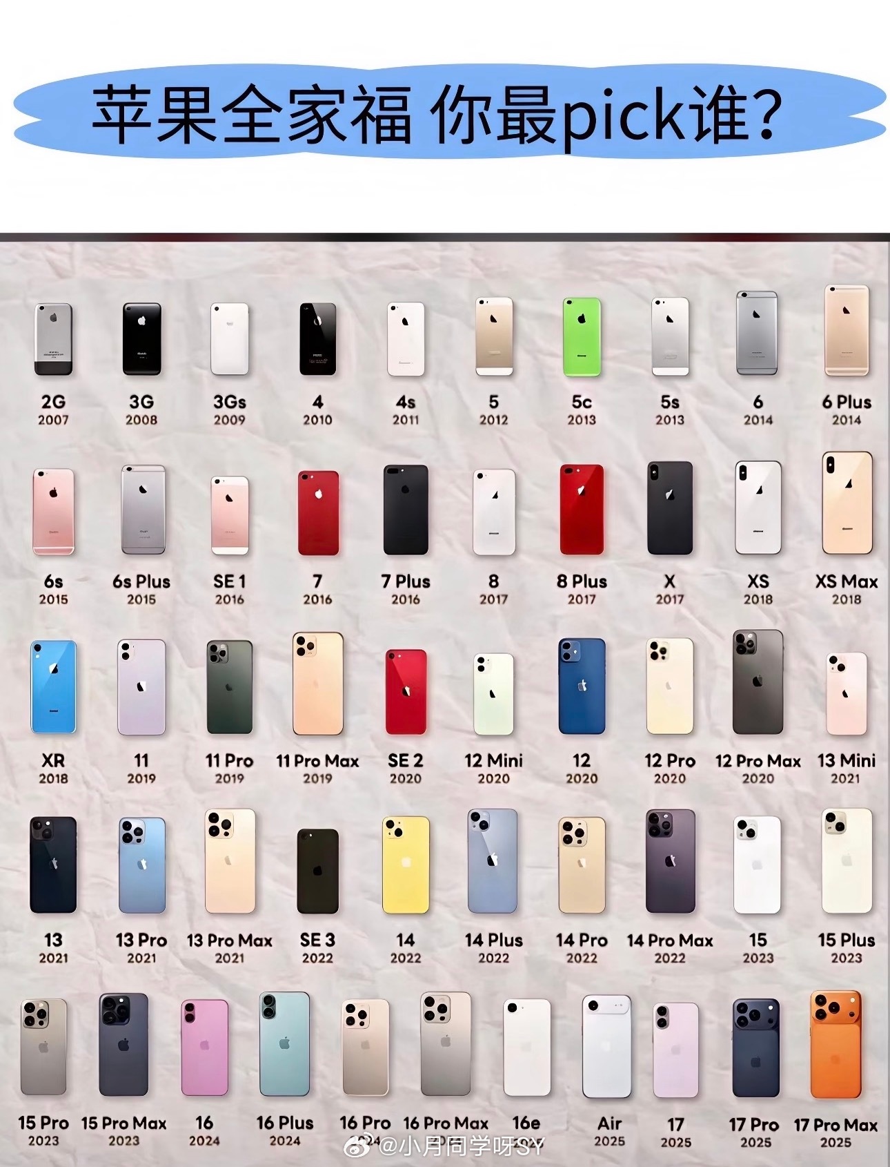 iPhone18ProMax配色感觉配色都有点老气、我最喜欢的机型就是4s的黑白