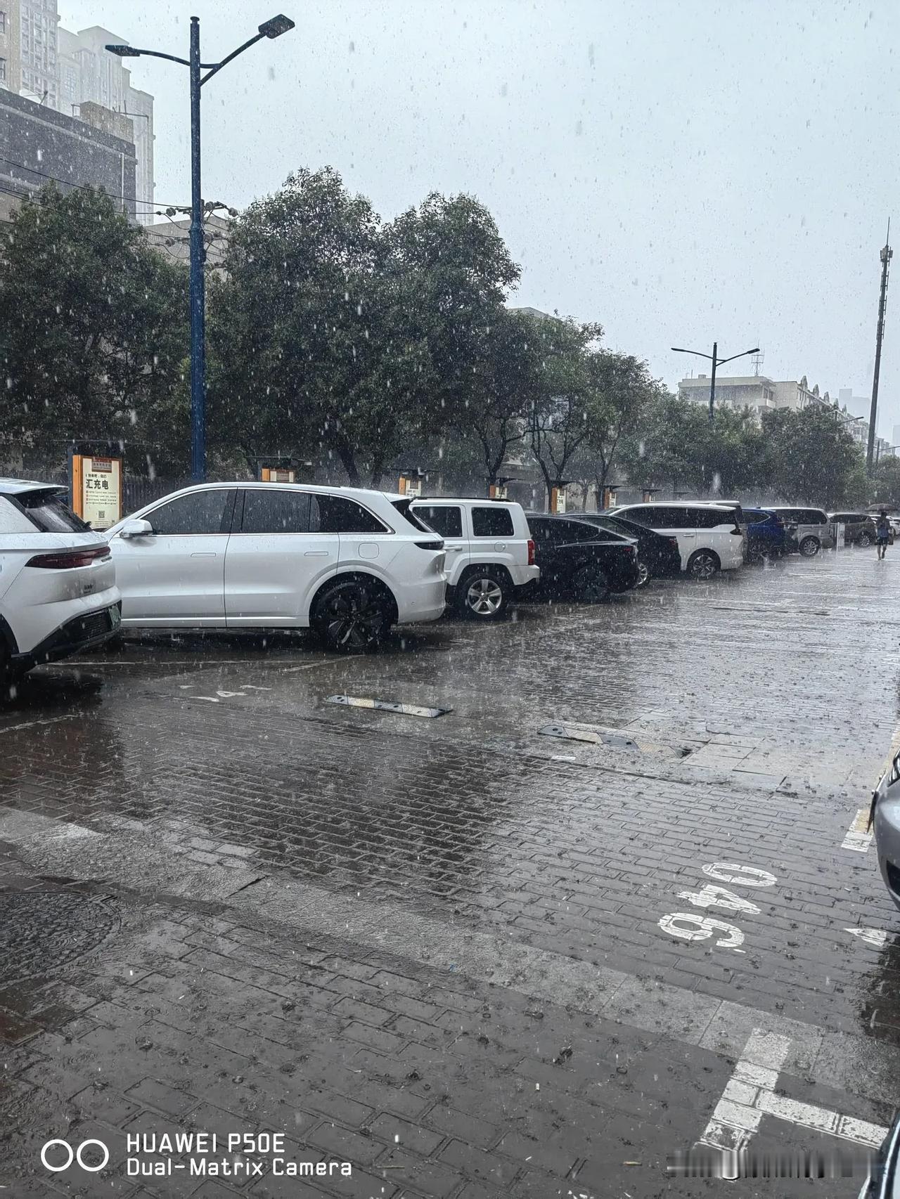 报，河南郑州二七区大暴雨已经收到👌以持续半个小时