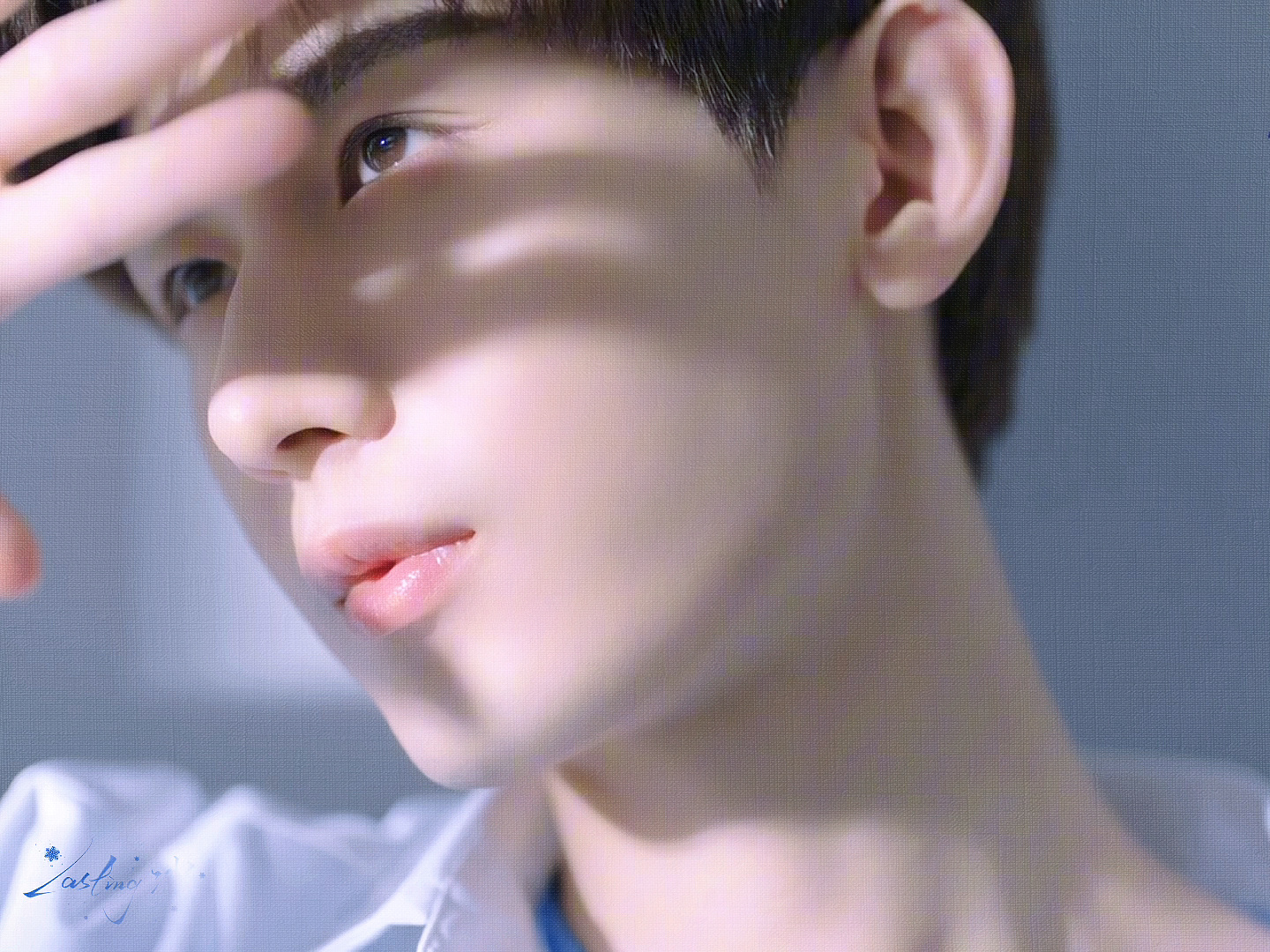 🩵💙干净清爽的少年感他穿白衬衫真的太让人心动了成毅