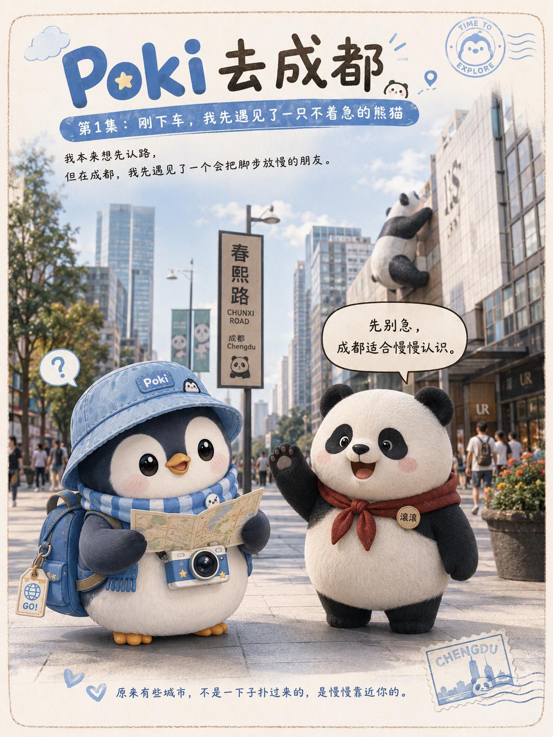 这下去成都，不会迷路了吧