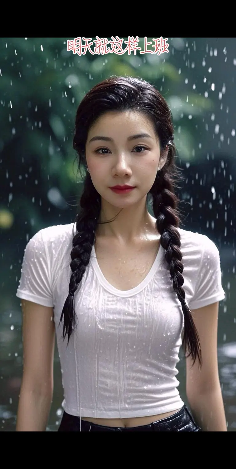 明天这样上班阔以吧😂