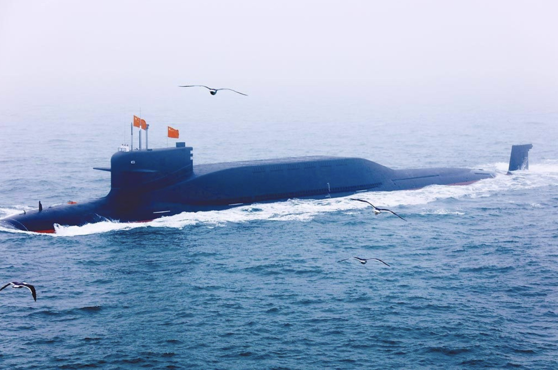 中国新型096跻身世界一流战略核潜艇美海军：威胁将直达美国本土台湾地区战略专家赖