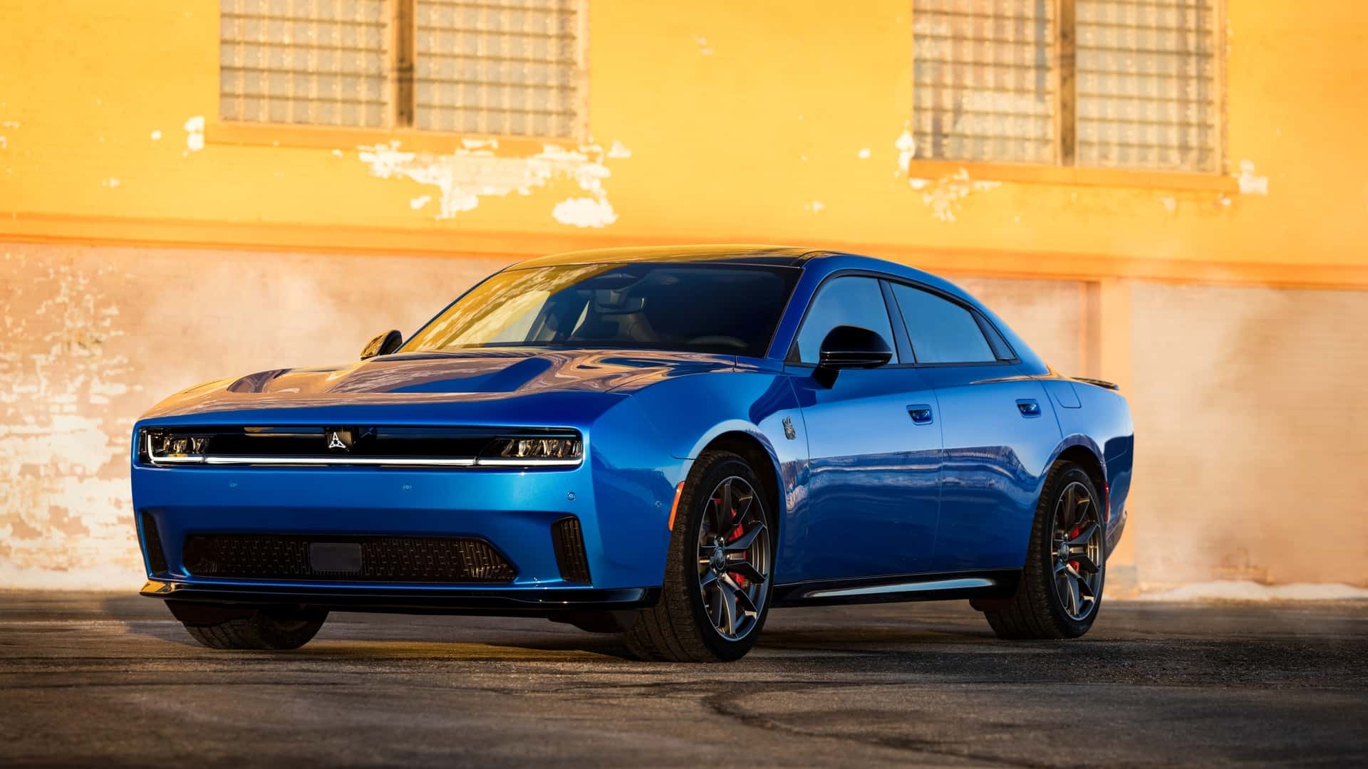 道奇Charger Daytona Scat Pack四门轿车你们觉得这台四门电