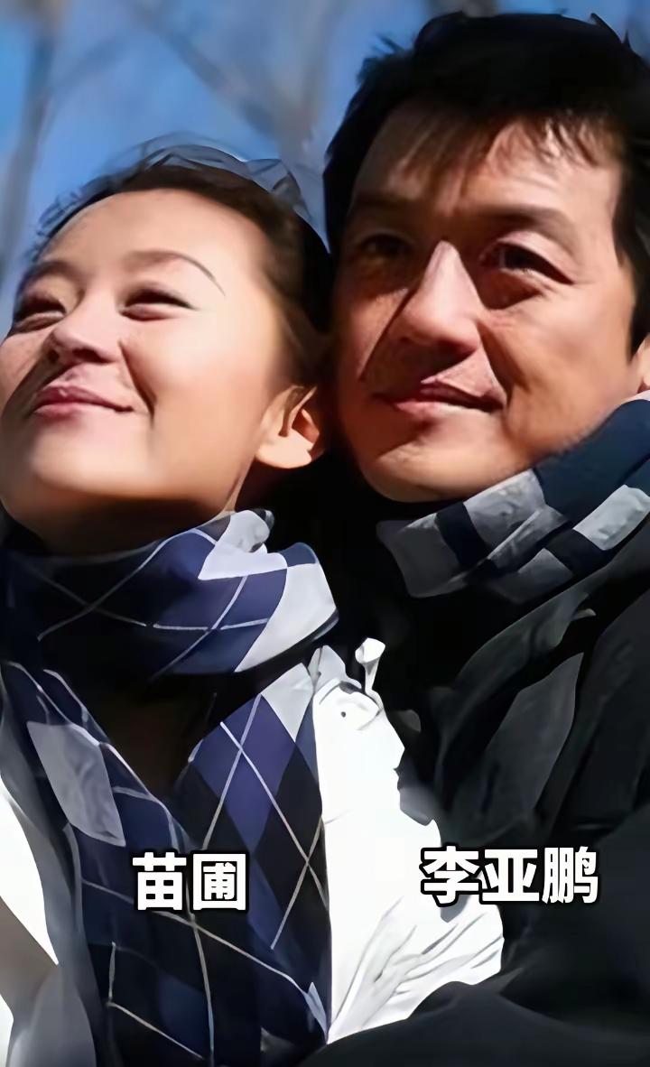 曾经的李亚鹏与女友苗圃。