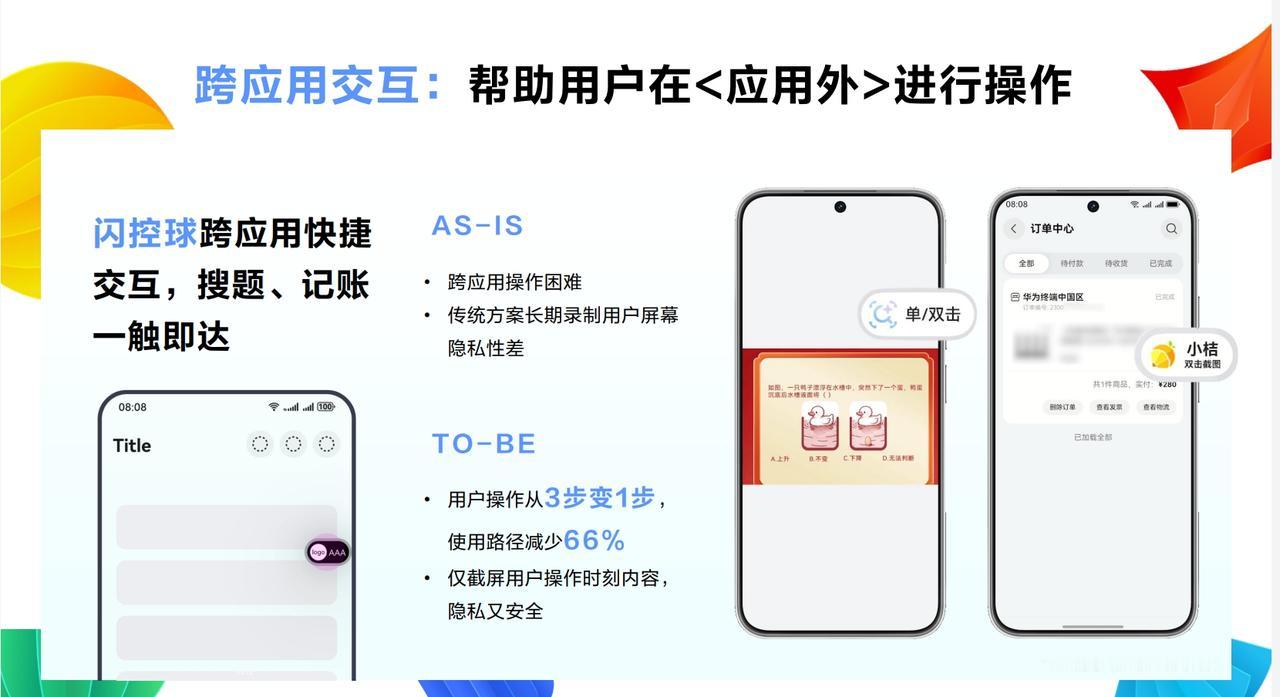 告别跨应用割裂！HarmonyOS全局闪控球让复杂操作一触即达！

在手机上