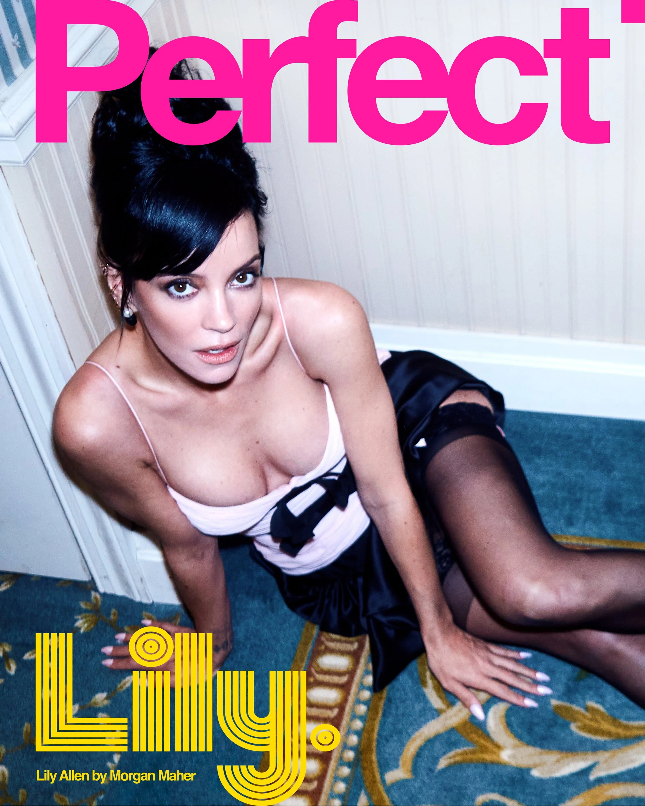 哇塞~~Lily Allen莉莉艾伦登上《Perfect》杂志封面及写真美图大赏