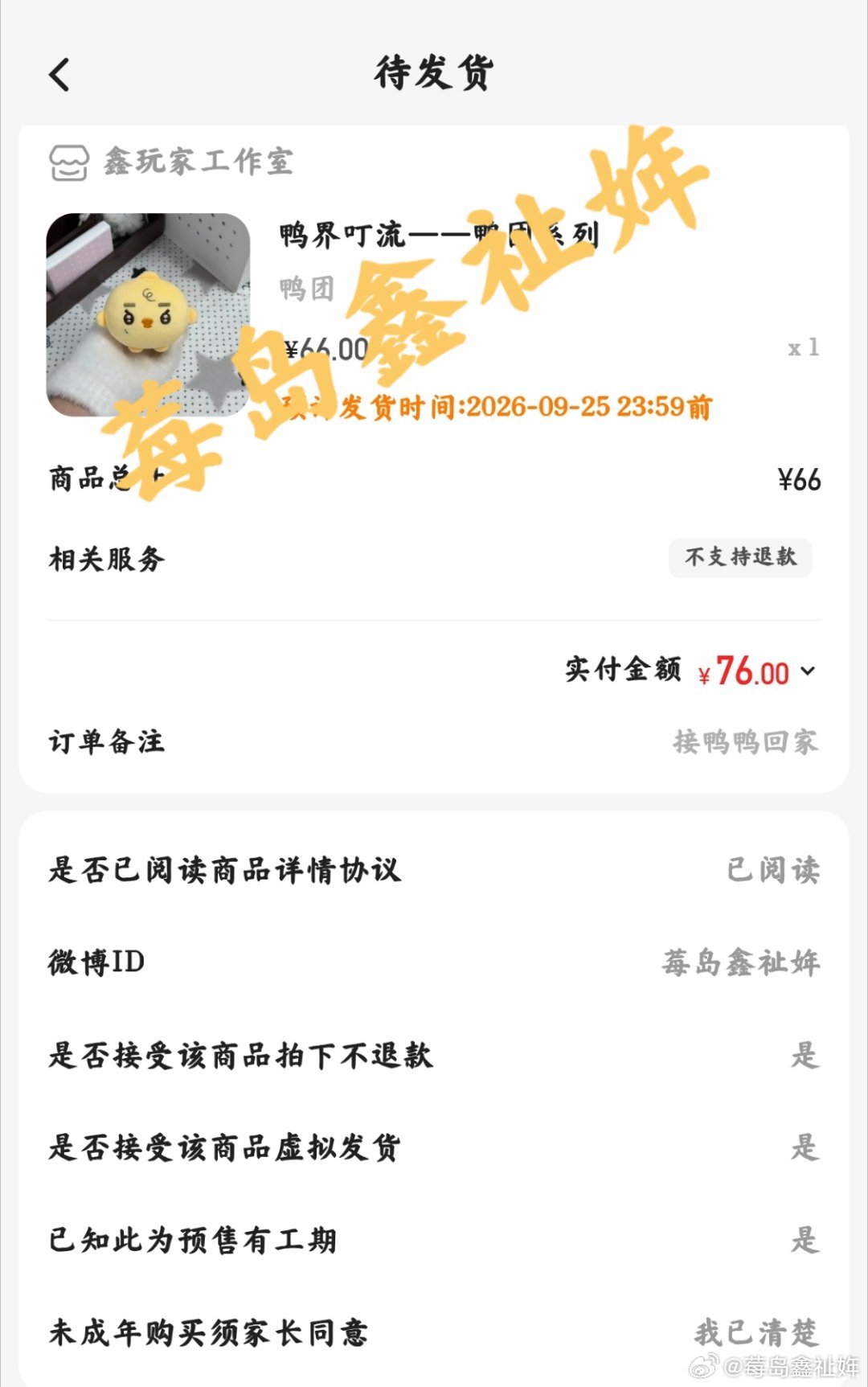 思考半天，买只没翅膀的