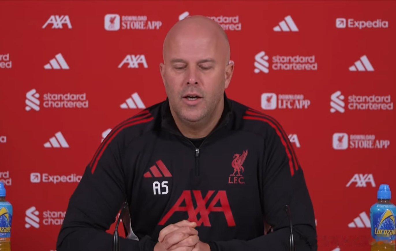 斯洛特就萨拉赫缺席国米欧冠战表示：