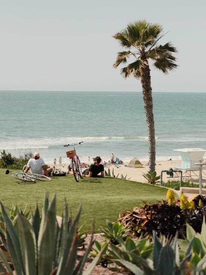 南加州圣地亚哥, 拉古纳海滩的氛围感 ​​​