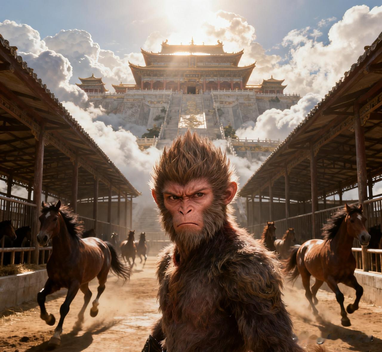 天庭三大反骨仔，谁才是真正的大哥？
第一：花果山首席CEO孙悟空，堪称天庭头号刺