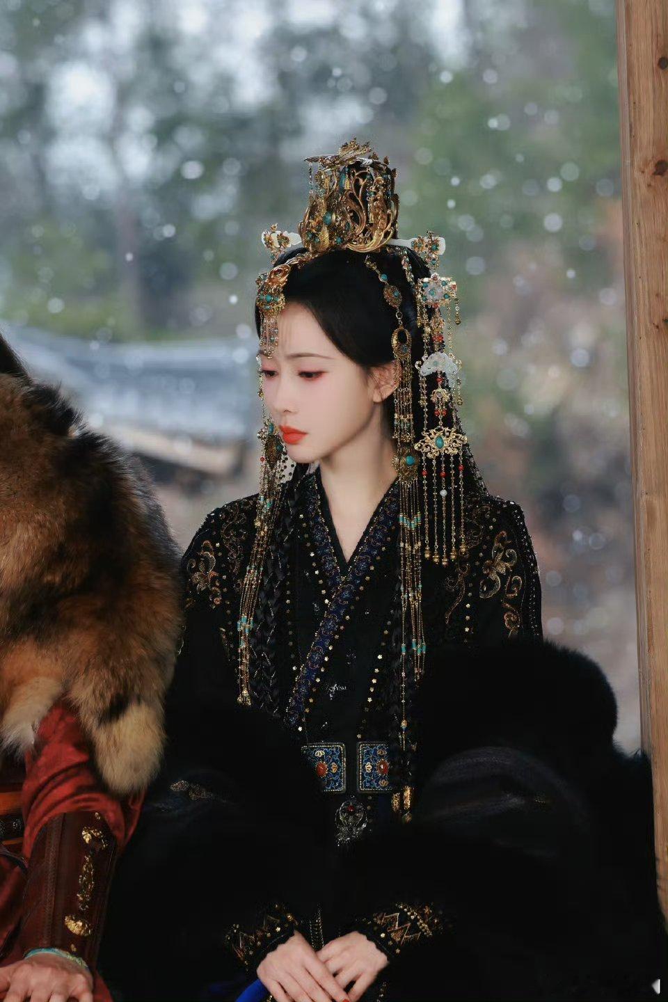 孟子义这个妆造好看欸孟子义暮晚摇解锁副本孟子义暮晚摇高贵新妆尚公主