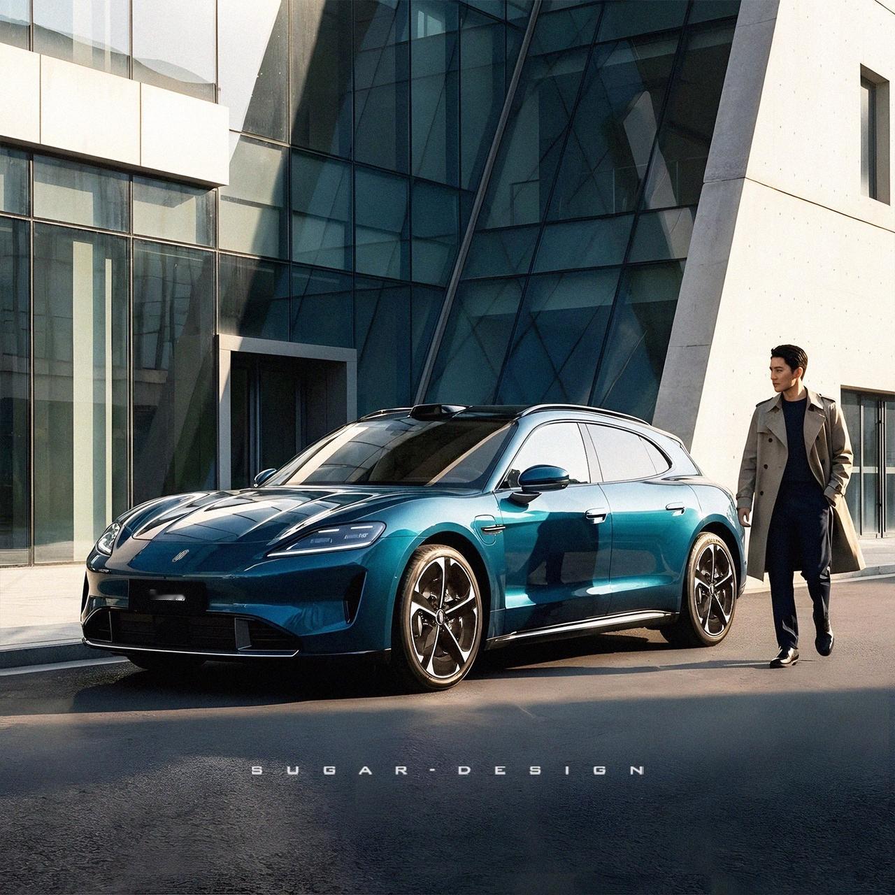 最美猎装驾到！尚界Z7猎装车新车预览！尚界！上街！尚界Z7 Turismo新车预