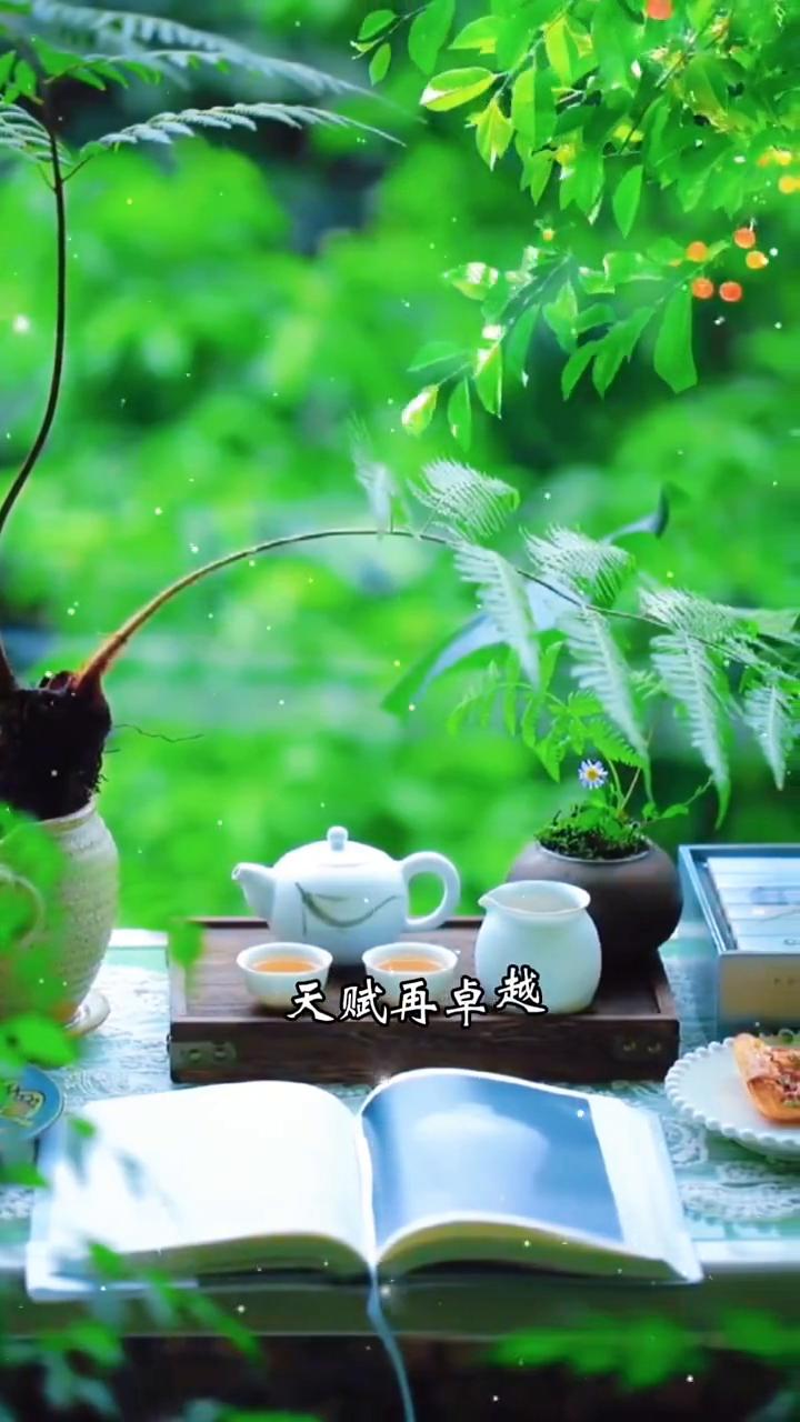 心向暖阳。
文化再深厚，深厚不过纯粹的善良。长相再好看，好看不过涵养的光芒。天赋