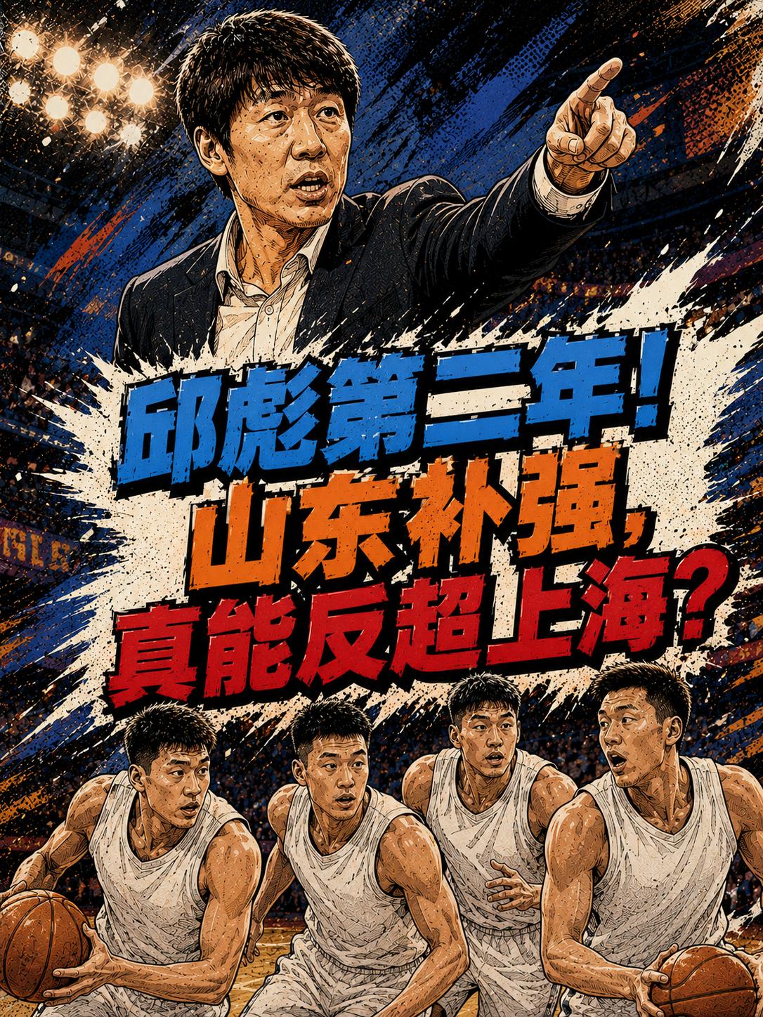 上海队真的将被山东队强势反超？这个假设还真有可能变成现实！理由也很简单，执掌这支