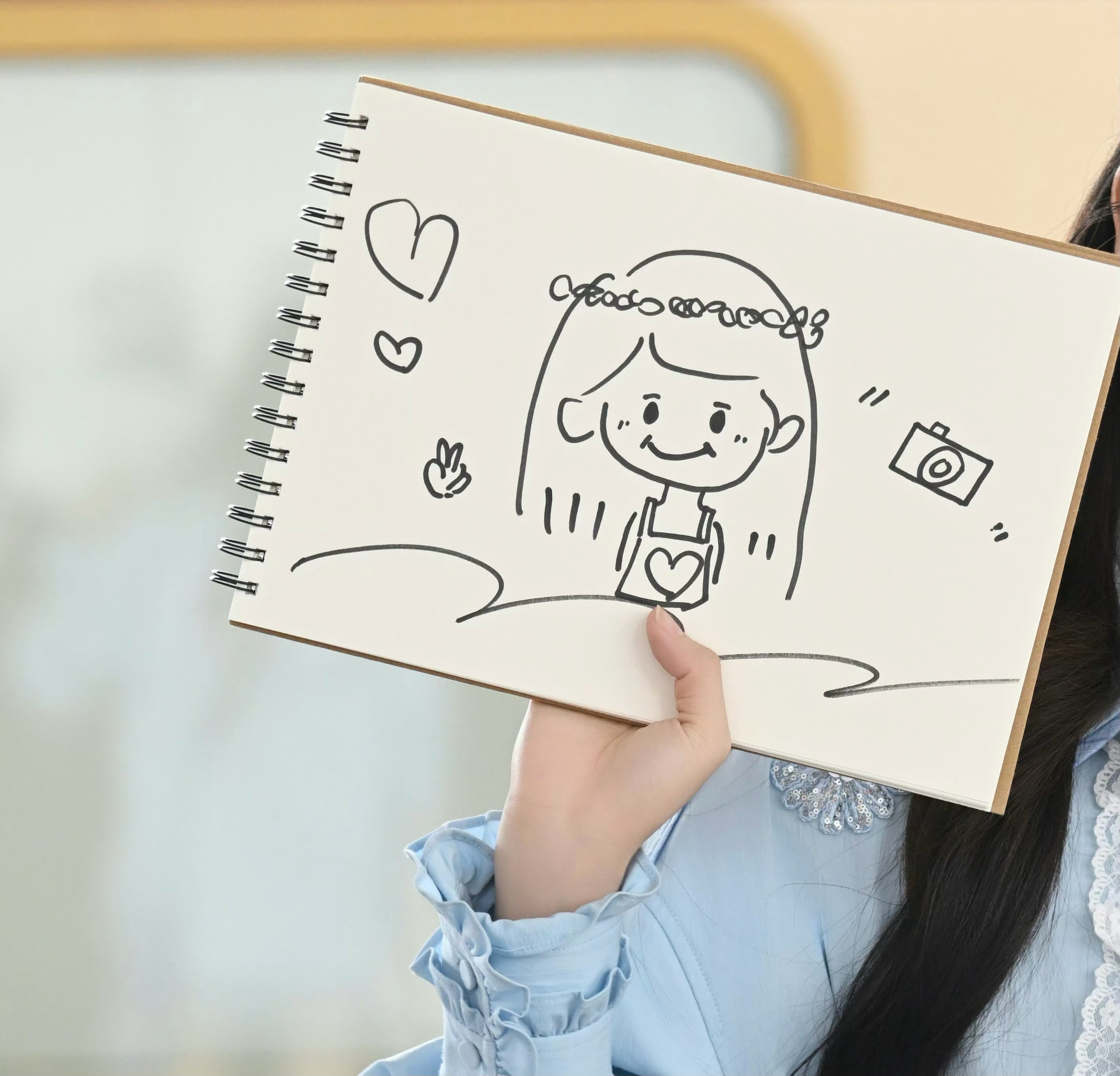 俺们梦妍的画就这样萌(´o̴̶̷̤ㅂo̴̶̷̤`)  哈哈哈 