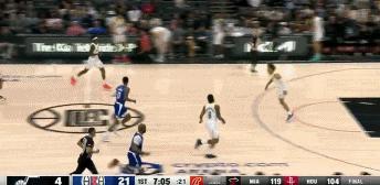 离谱！快船第一节全队23投17中，三分5中轰下41分，领先爵士25分！#快船vs