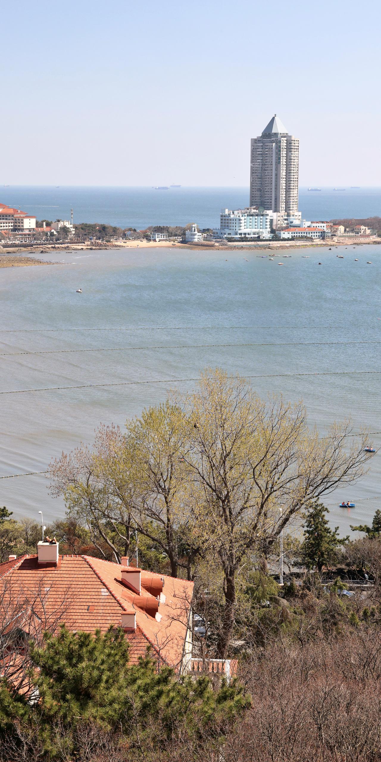 四月青岛，直接封神！
“红瓦绿树、碧海蓝天”的极致浪漫，此刻正是最佳赏味期🌿