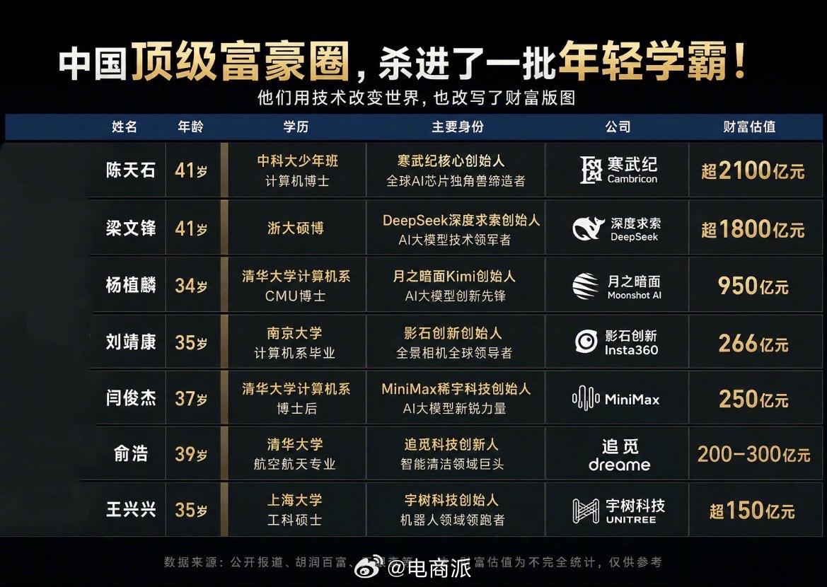警惕互联网读书无用论！！！41岁的陈天石，中科大少年班走出的天才，带着寒武纪的芯