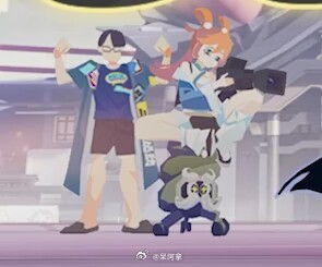 不知火舞的是无双皮里面，居然还有姬小满的客串，这丫头是真爱满世界的跑啊[喵喵]#