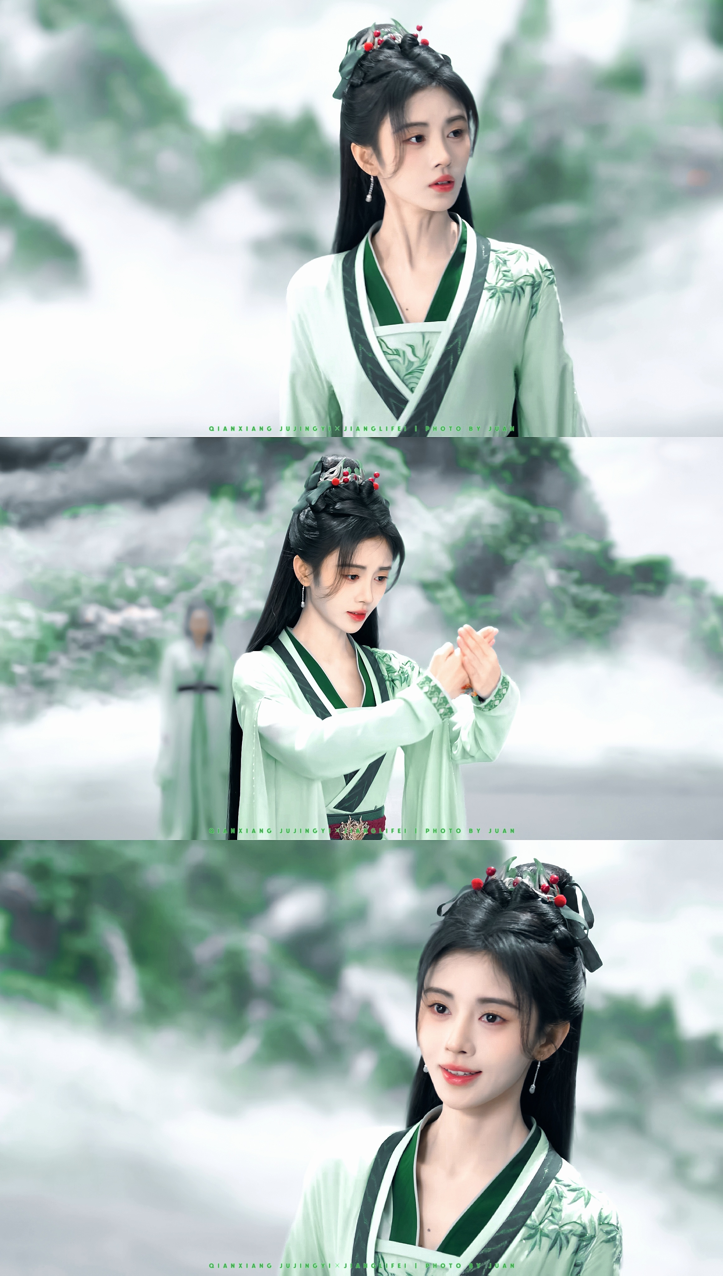 漂亮学院服🍃💐☁🐰-超话星动联产季/鞠婧祎姜黎非