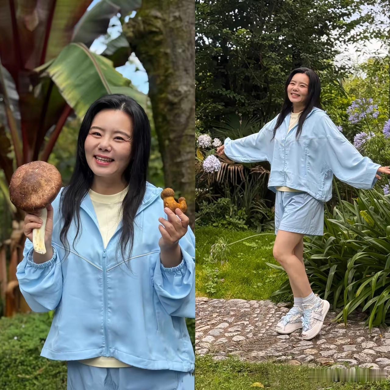  龚琳娜50岁离婚后过成了神仙日子。
卖掉北京房子搬去大理苍山下独居。
谁能想到