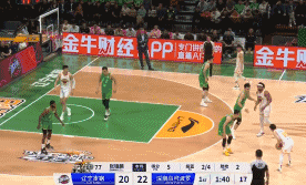 张镇麟反击“重扣”打停深圳的两个原因！
北京时间4月18日，辽宁与深圳的四强争夺