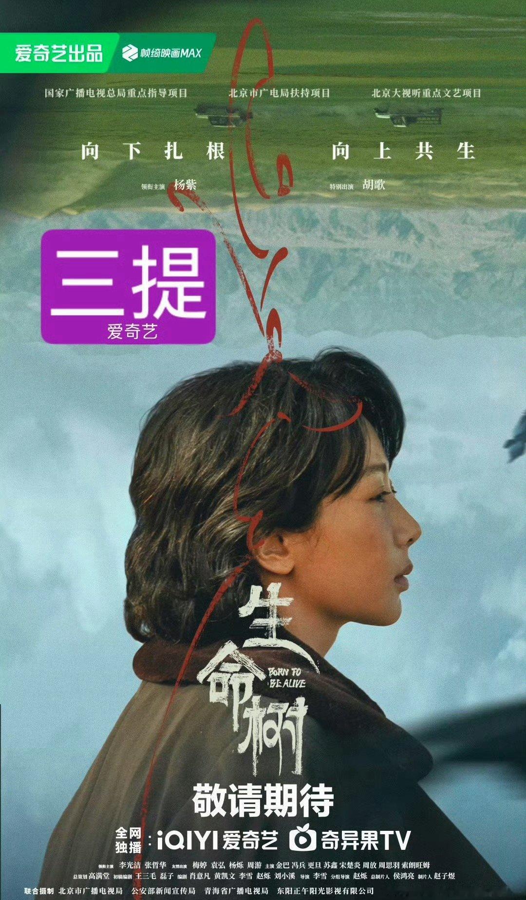 杨紫是是唯一一位凭借在腾讯，芒果，爱奇艺三个平台的剧都获得提名的女演员真的不限平
