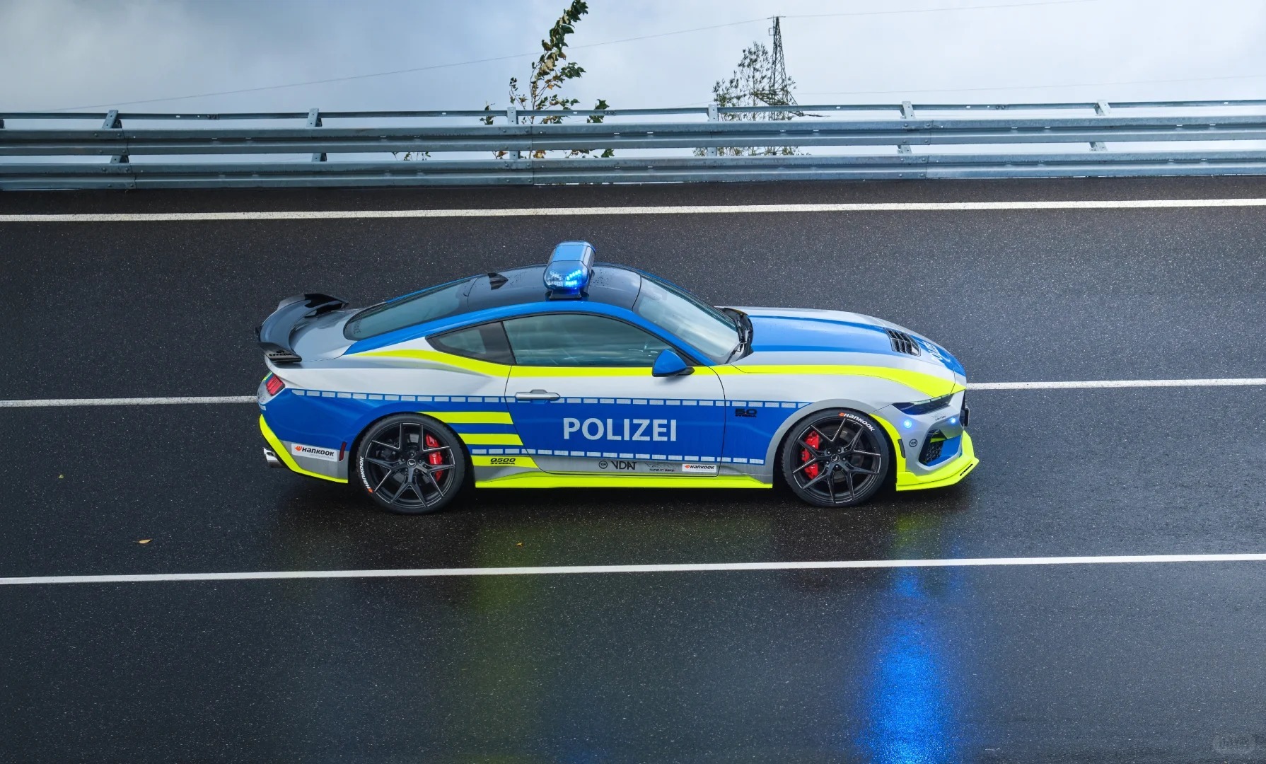 特殊车辆 Ford Mustang GT警车，德国警察和改装协会合作推出改装车警
