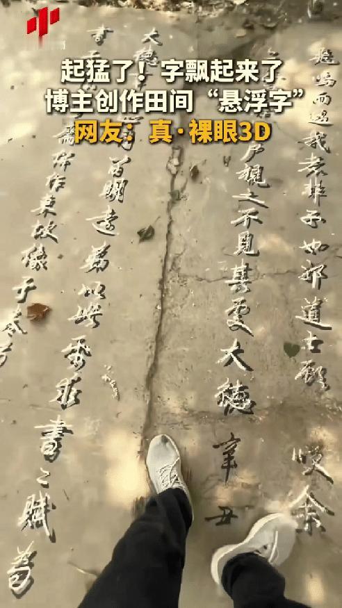太震撼了！河南周口农村小伙蹲田埂练了十几年毛笔字，女儿打碎石膏娃娃他去捡，竟意外