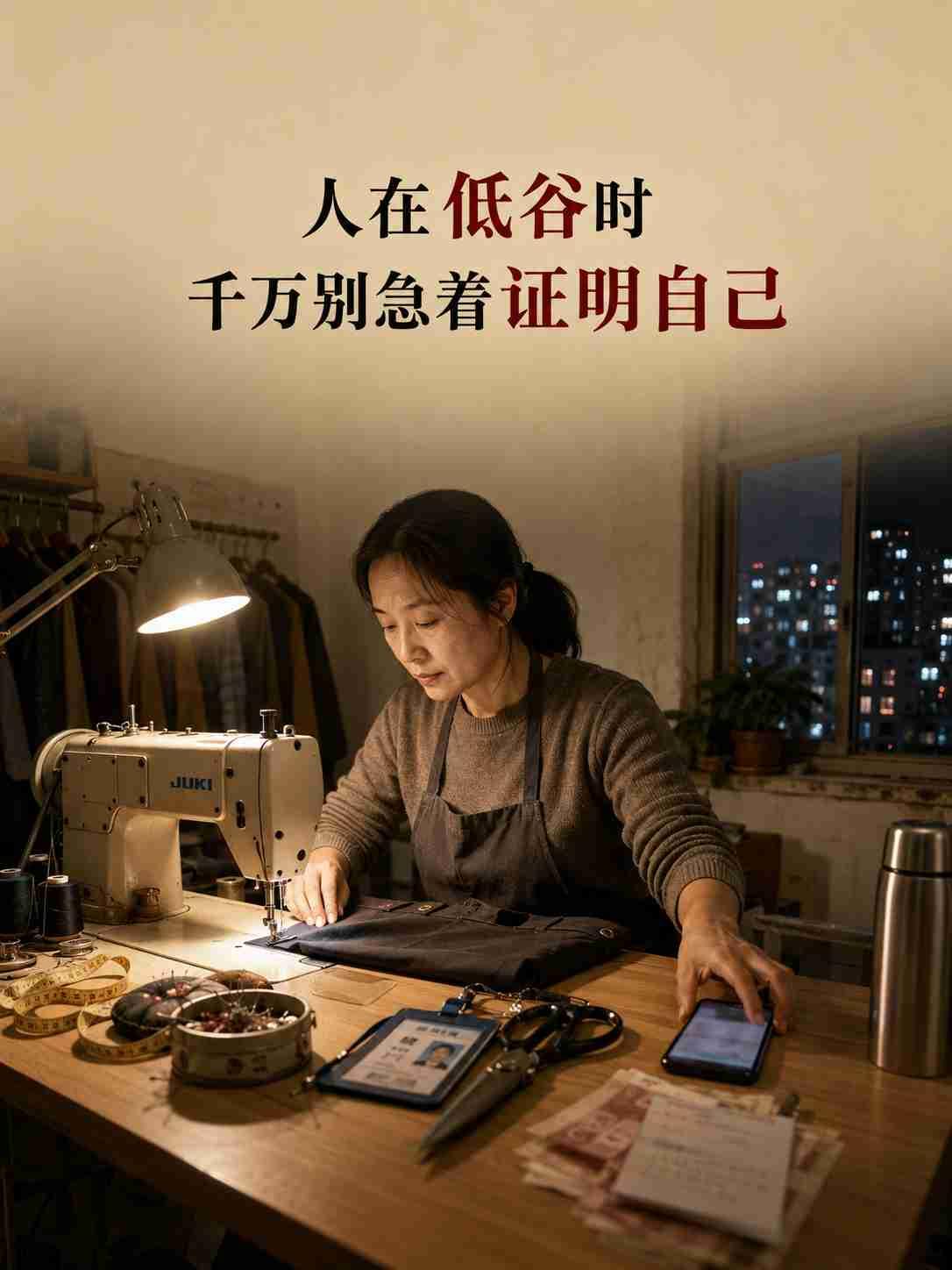 《史记》里最狠的翻身智慧：人在低谷时，千万别急着证明自己

阿琴的女装店关门后，