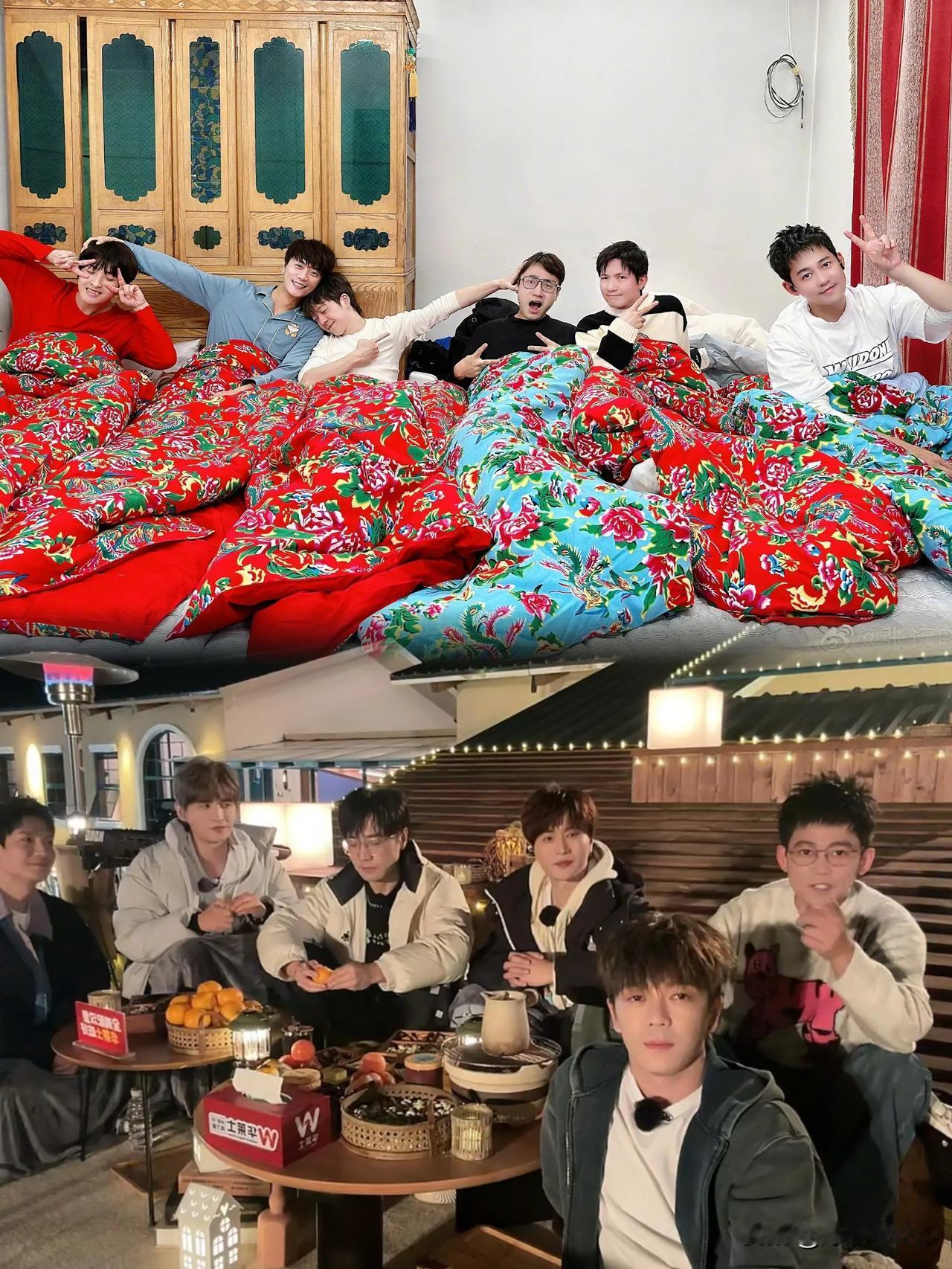 陆虎婚礼《快乐再出发》导演制片都来了
《快乐老友记》团队也有到场
这两个节目今年