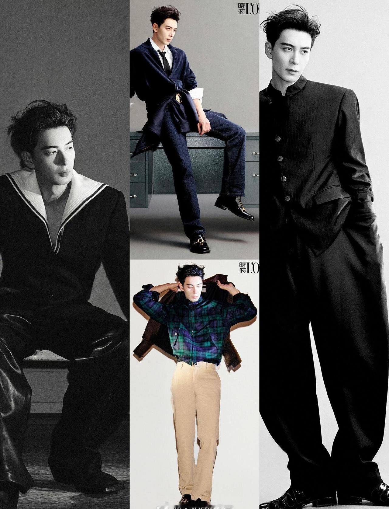 陈星旭时装男士黑白诗人｜慵懒贵气漫不经心
陈星旭首登时装男士四月刊双封面，Dio